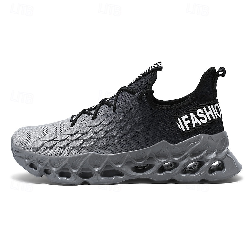baskets de course vertes pour hommes avec tige en mesh et design léger – chaussures de sport respirantes et confortables pour le sport, les entraînements et les vêtements décontractés de 2026 ? $42.99 –P1