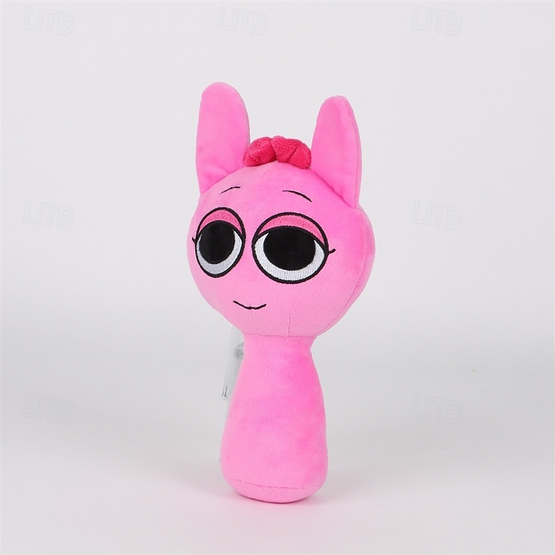 קטיפה sprunki sprunky wenda וקטיפה אפורה קטיפה רכה ומהנה בובות צעצועים ממולאים למעריצים ולחברים יום הולדת 2025 - $20.99 –P4