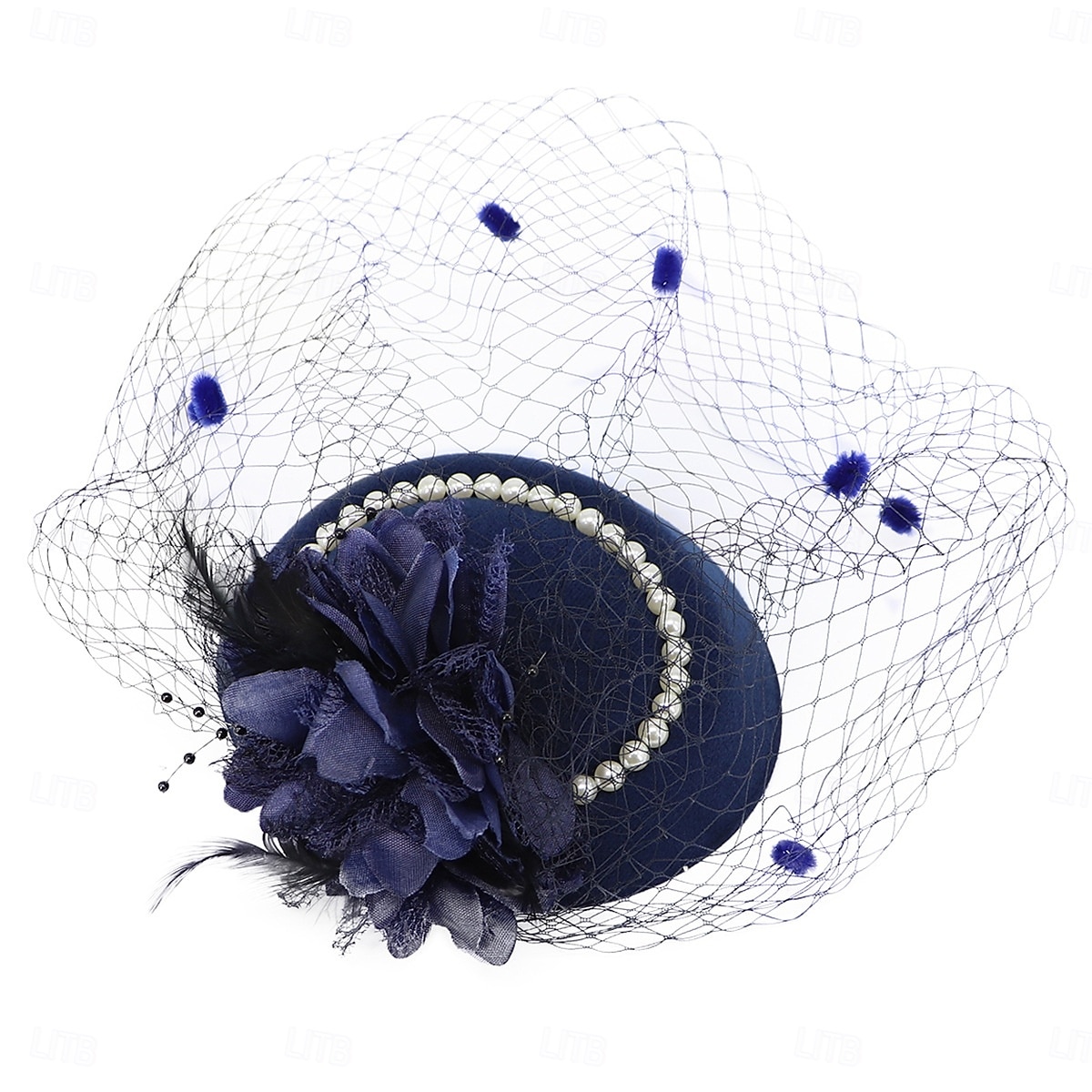 Hatter Sinamay Fedora Bryllup Aftenselskap cocktail Elegant Årgang søt stil Med Blomster Hodeplagg Hodeplagg 2025 - $14.99 –P13