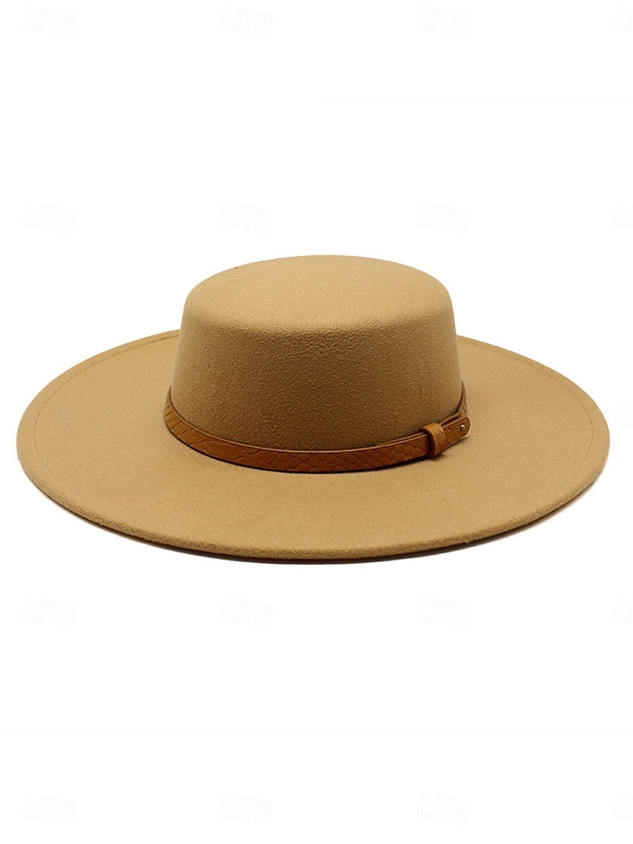 Hatut puuvillakangas bowler/tiara-hattu häät elegantti vintage nauhakoru pääntie hatut kilpailupäivän mekko 2026 - $16.49 –P6