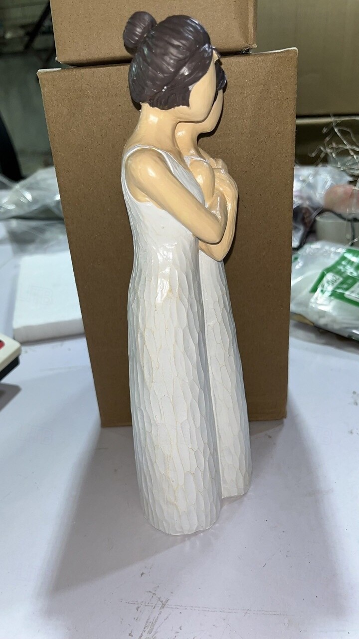 varig vennskap harpiks hjerte-søster statue - perfekt for jul, takksigelse, valentinsdag, morsdag  & konfirmasjonsgaver 2025 - $20.99 –P7