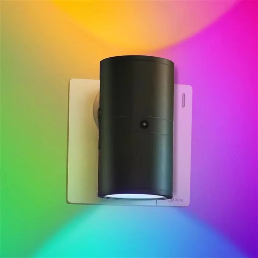 LED-Nachtlichter zum Einstecken, modernes Nachtlicht, zum Einstecken in die Wand, Dämmerungs- bis Morgengrauen-Lichtsensor, dimmbare Wandlampe für Flur, Schlafzimmer, Treppe 2025 - $19.99 –P3