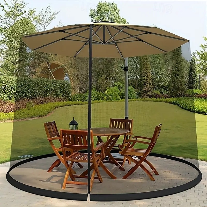 1 zanzariera per esterni facile da installare, tenda da sole antivento impermeabile di grande capacità per patio e feste per proteggerti da zanzare e insetti del 2025 a $139.99 –P2