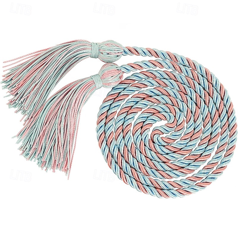 Lot de 10 cordons d'honneur de remise de diplôme de 67 pouces, cordons d'honneur à pompon de remise de diplôme, cordons d'honneur en vrac pour étudiants diplômés de 2025 ? $20.99 –P15