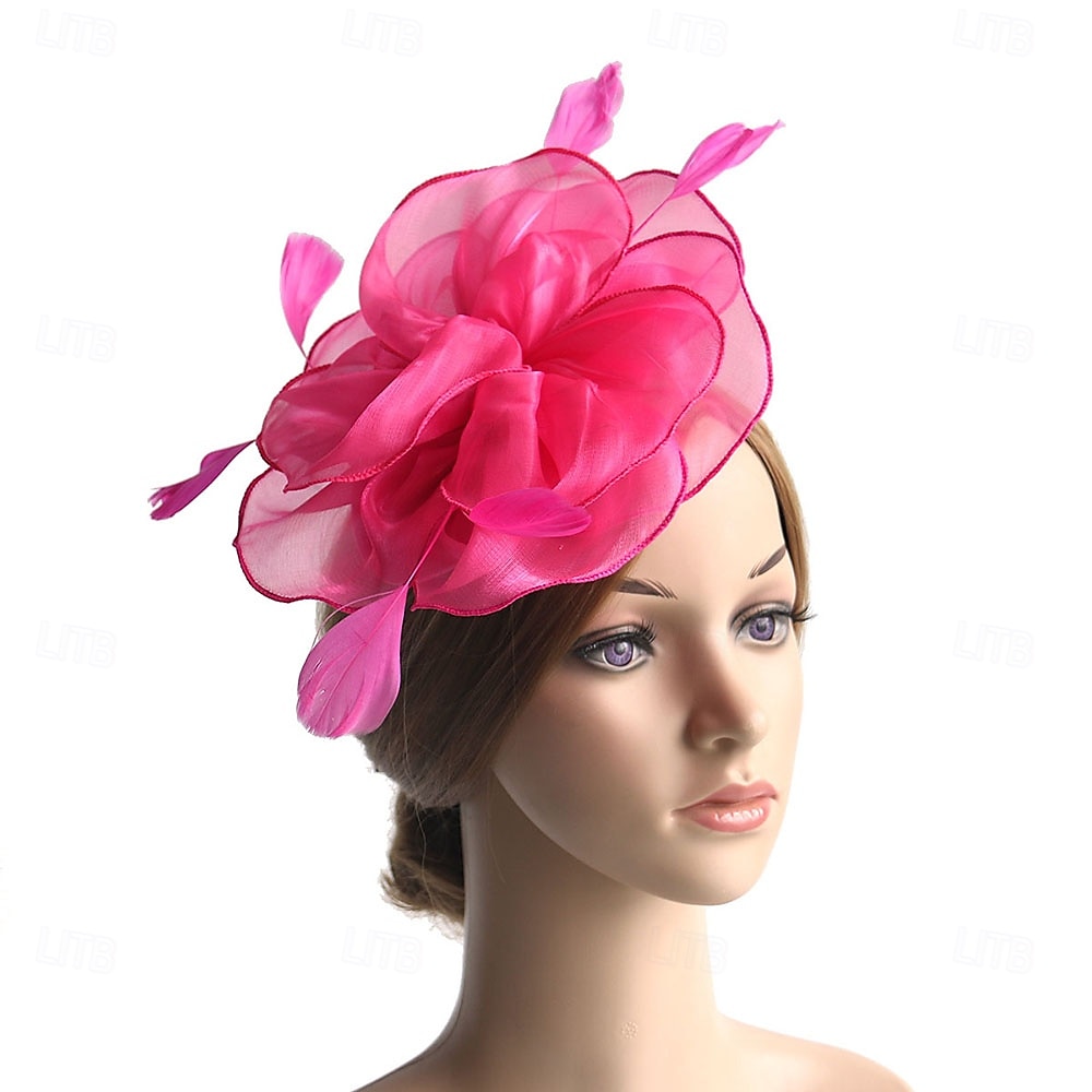 Elegant Derby Kopfschmuck Faszination Dame Kostüm Damen Karneval Party Derby Hochzeitsfeier Erwachsene Fascinator Frühling & Sommer 2026 - $24.99 –P5