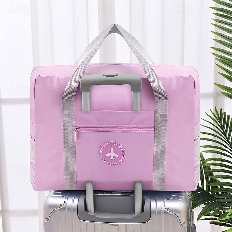 Weekender Bag Travel Duffel Bag with Shoe Compartment, Gym Bag with Wet Dry Separation for Women Men, Waterproof Foldable Travel Storage Bag with Handle, Trolley Bag for Luggage Organization 2025 - $9.99 –P1