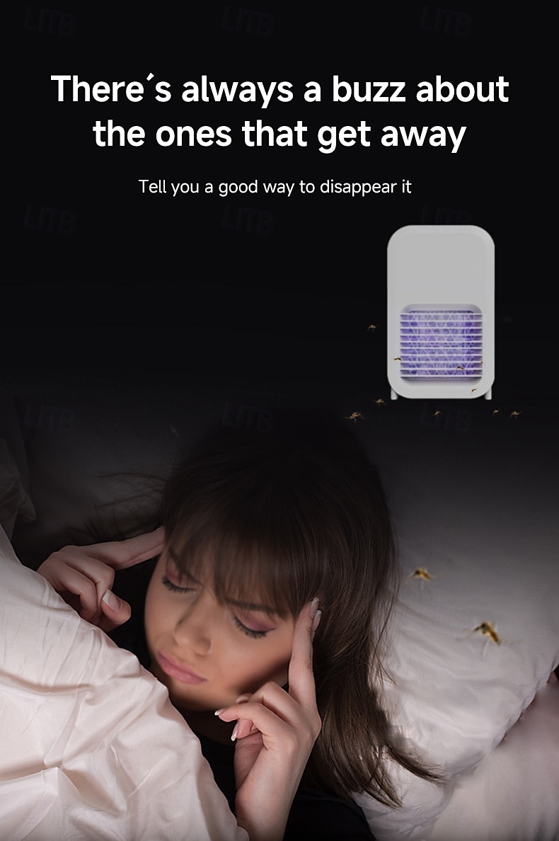 2025年 USB充電式電動蚊たたき – 充電式家庭用蚊殺しランプ、電気ショック付きハエ叩き  コレクション – $31.99 –P7