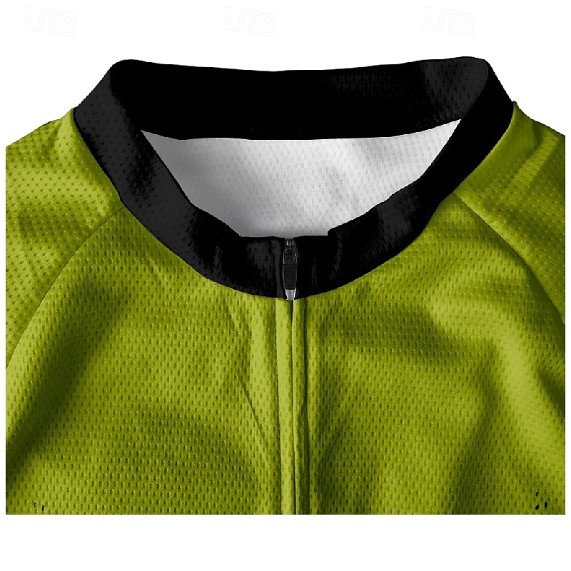 Bărbați Jersey de ciclism Manșon scurt Bicicletă Tricou Tee Jerseu cu 3 buzunare spate Ciclism montan Respirabil Uscare rapidă Proiectare anatomică Wicking Negru Rosu Bleumarin Gradiant Sport 2025 - $20.79 –P13