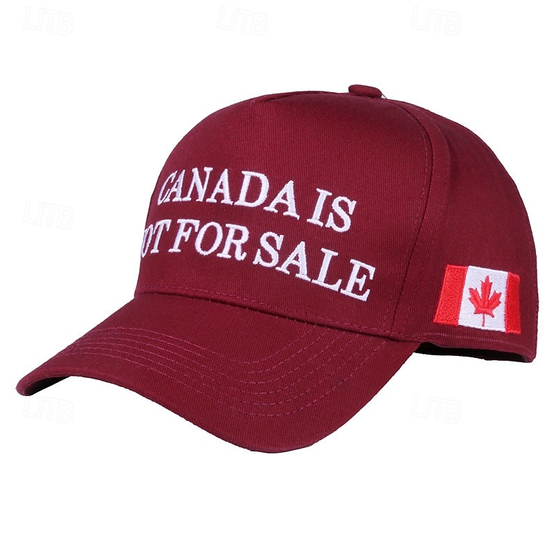 Per uomo Cappellino da Baseball Cappello da Sole Cappello da Camionista Nero Vino Misto Poli / Cotone Ricamato Moda Casual Quotidiano Weekend Bandiera Personaggio & Slogan Regolabile Protezione del 2025 a $8.99 –P3