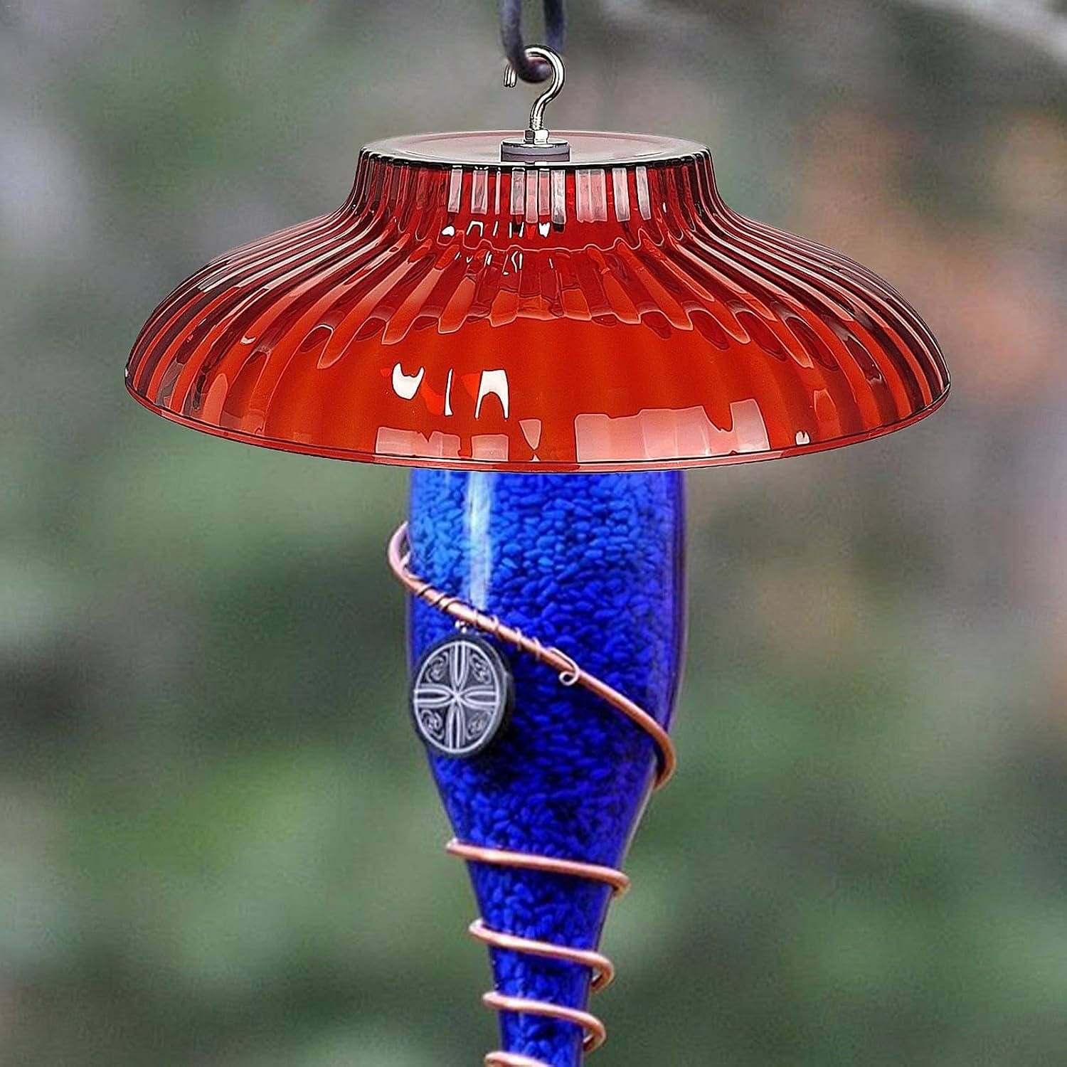 Bird Feeder Baffle, Rain Guard Bird Feeder Cone Squirrel Shield, Bird Feeder Protector, Hooked Squirrel Guard, Outdoor Squirrel Baffles for Bird Feeding Station 2025 - $20.99 –P5