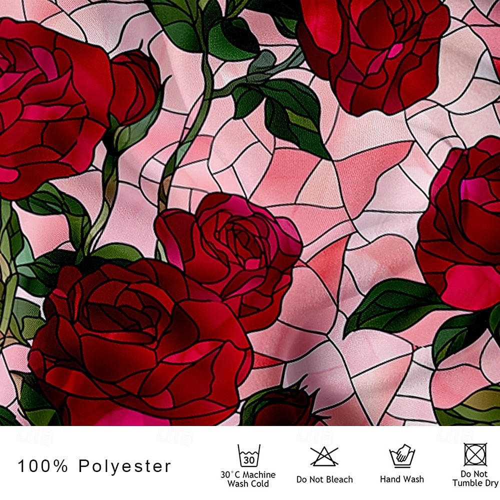 Homme Rose Fleurs Chemise en satin Chemise habillée Chemise Boutonnée manche longue Mode Décontractée Mariage Vacances Soirée Été Printemps Col Rabattu Chemises à Col Impression 3D Chemises drôles du de 2026 ? $29.99 –P3