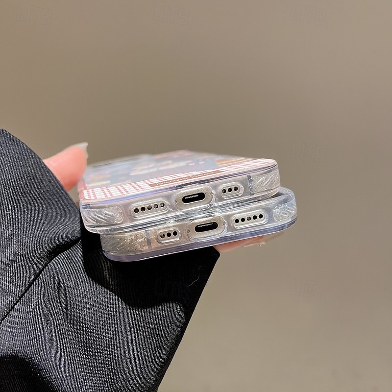 puhelin Etui Käyttötarkoitus iPhone 16 15 14 Pro Max iPhone 16e iPhone 13 Takakuori Iskunkestävä Piirretty TPU Akryyli 2025 - $12.99 –P6