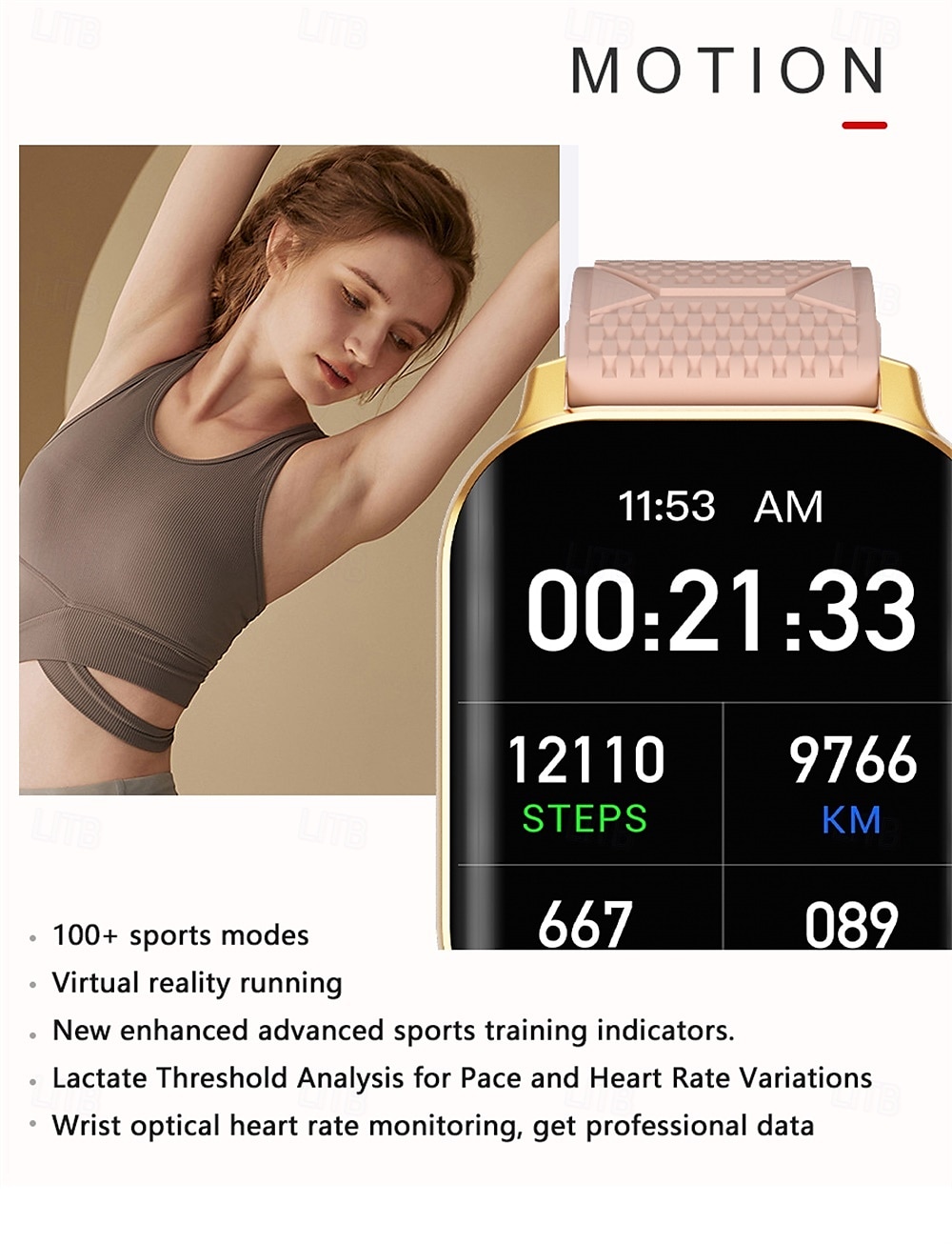 696 F12 Smart Watch Monitor aktywności Fitness ECG PPG Bluetooth Przypomnienie o połączeniu Android iOS IP67 38mm 2.02 2025 - $48.99 –P13