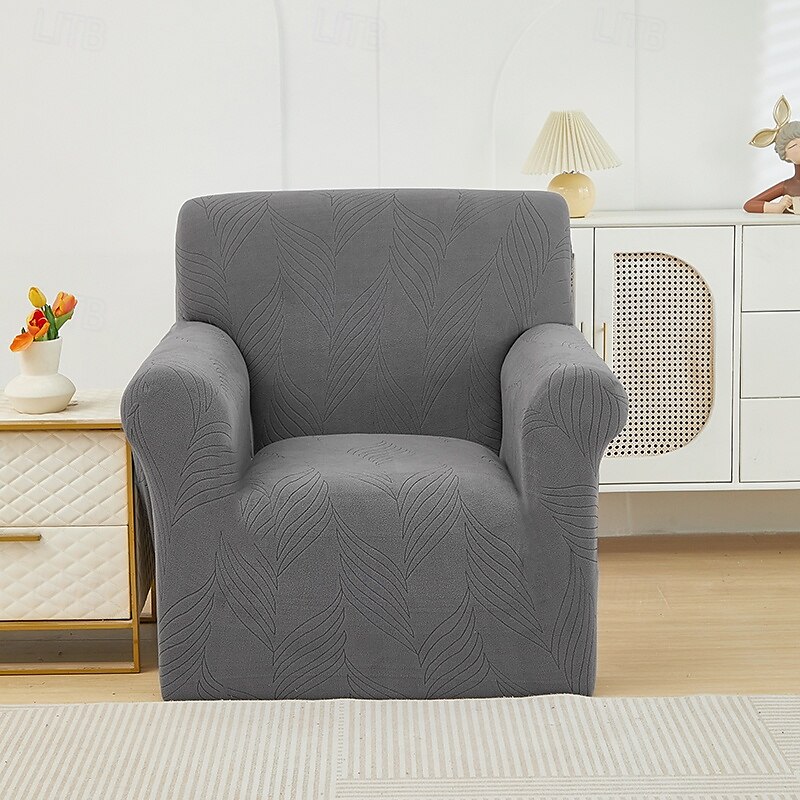 elastisk fåtölj i jacquardtyg sofföverdrag stretch sofföverdrag sektionsl-formad sofföverdrag hörnfodral för vardagsrum 1/2/3/4 sits 2025 - $40.99 –P16