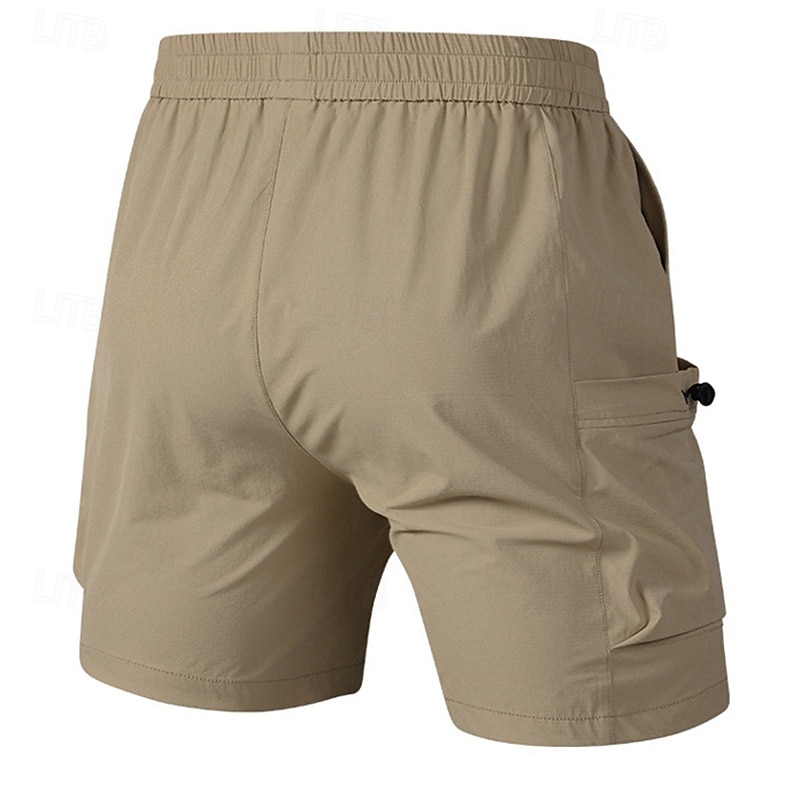 Per uomo Pantaloncini cargo Shorts Pantaloncini Estivi Coulisse Elastico in vita Multi-tasche Semplice Comodità Indossabile Lunghezza al ginocchio All'aperto Sport Quotidiano Moda Casual Nero Viola del 2025 a $20.99 –P2