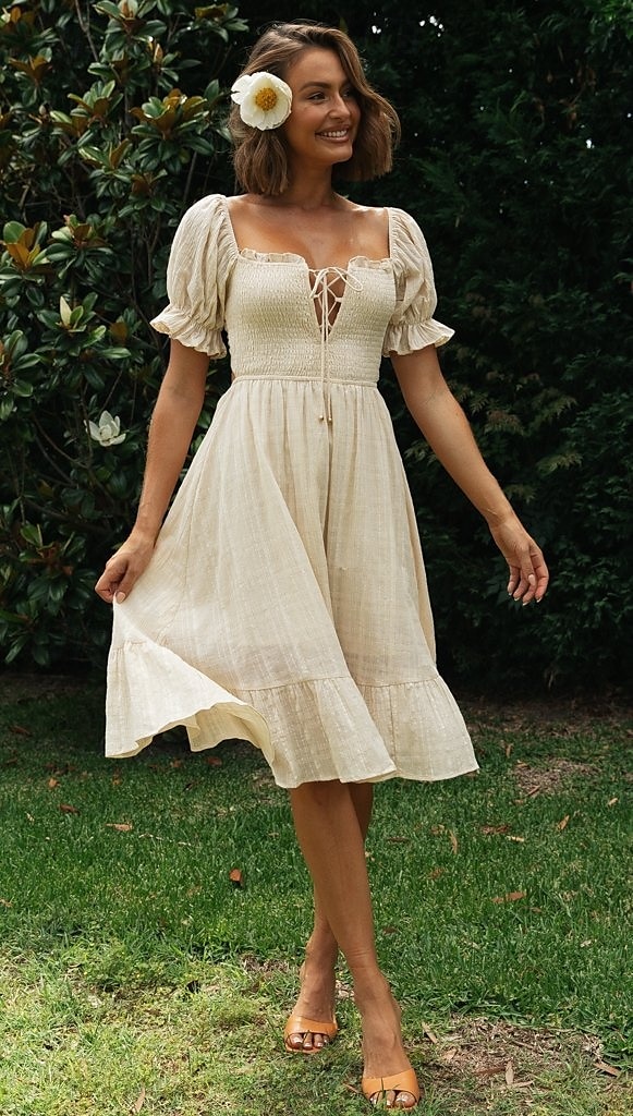 Retro Středověké Renesanční Polední Šaty Flare šaty Inspirováno Regency Pevná barva Maškarní kostým Dámské Fantazie Plesová maškaráda Svatební Dovolená Běžné / Denní Dospělé Šaty Jaro léto 2025 - $26.99 –P2