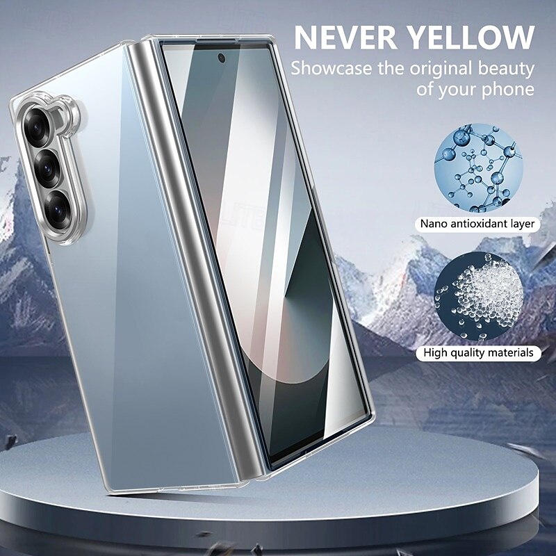 Phone Case For Samsung Galaxy Z Fold 3 Back Cover Shockproof Retro PC 2025 - $24.99 –P10