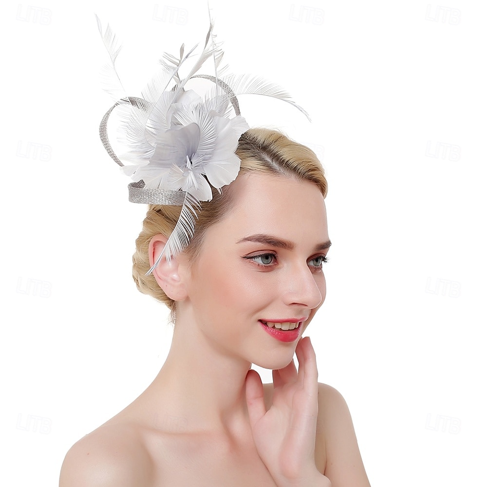 Elegante Derby Copricapo affascinante Gentildonna Costume Per donna Carnevale Feste Derby Ricevimento di matrimonio Adulti Fascinator Primavera & Estate del 2026 a $32.99 –P1