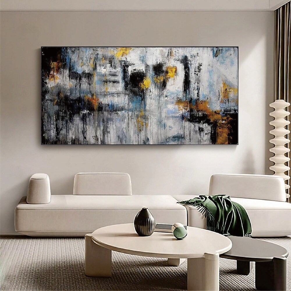 handmålad akryl olimålning stor bild canvaskonst oljemålning oversize handmålning akryl modern målning canvas abstrakt oljemålning för sovrum kontor hotell väggdekoration 2025 - $125.99 –P6
