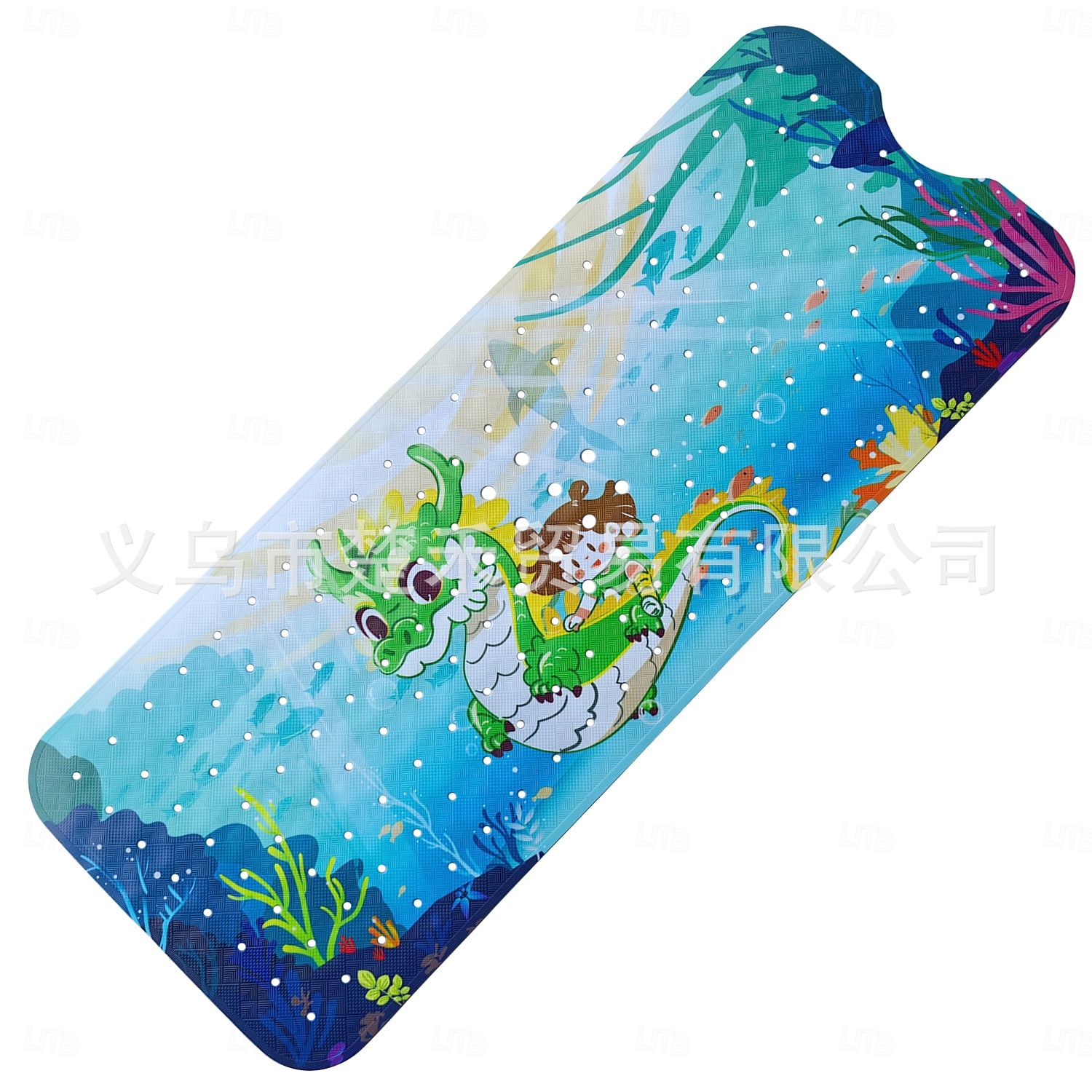 tapete de banho de bebê de desenho animado, tapete de banheira infantil antiderrapante para banho de criança, chuveiro antiderrapante, 40 pol. x 16 pol. com furos de drenagem e ventosas lavável à de 2025 por $22.99 –P5