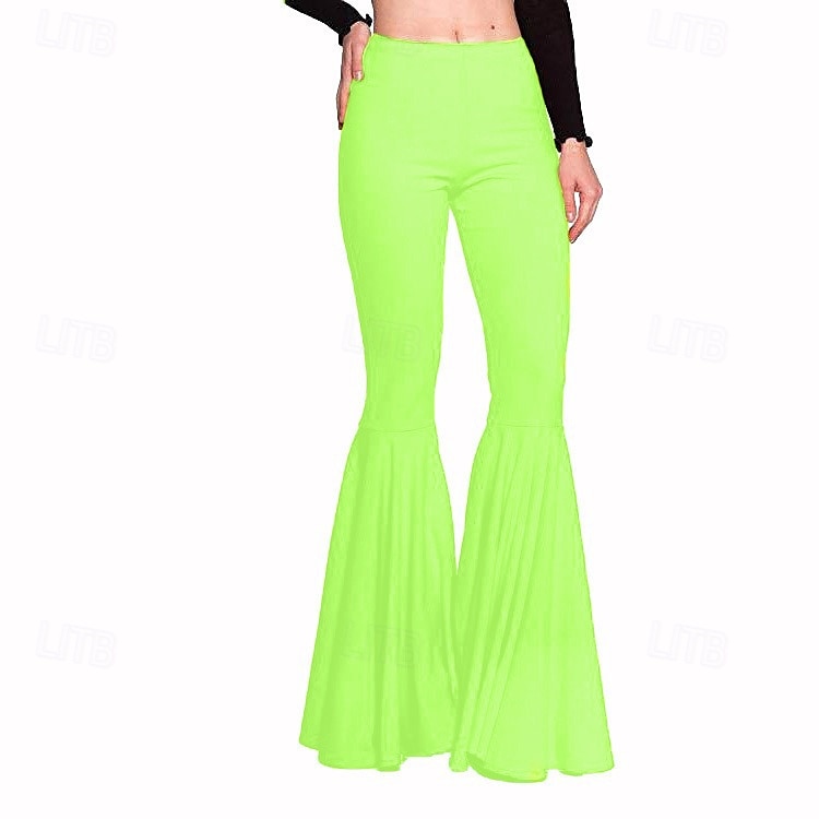 Anni '70 Disco Y2K Pantaloni a zampa d'elefante Bambola Per donna Giorno dei Re Casual Quotidiano Parata dell'Orgoglio Mese dell'orgoglio Adulti Pantaloni Tutte le stagioni del 2025 a $20.99 –P11