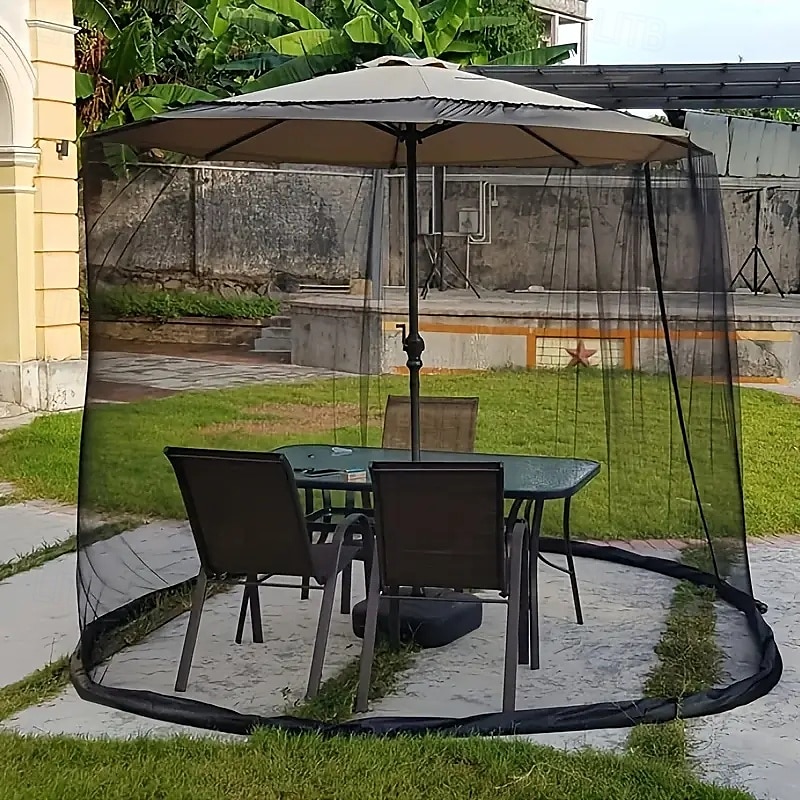 1 zanzariera per esterni facile da installare, tenda da sole antivento impermeabile di grande capacità per patio e feste per proteggerti da zanzare e insetti del 2025 a $139.99 –P3