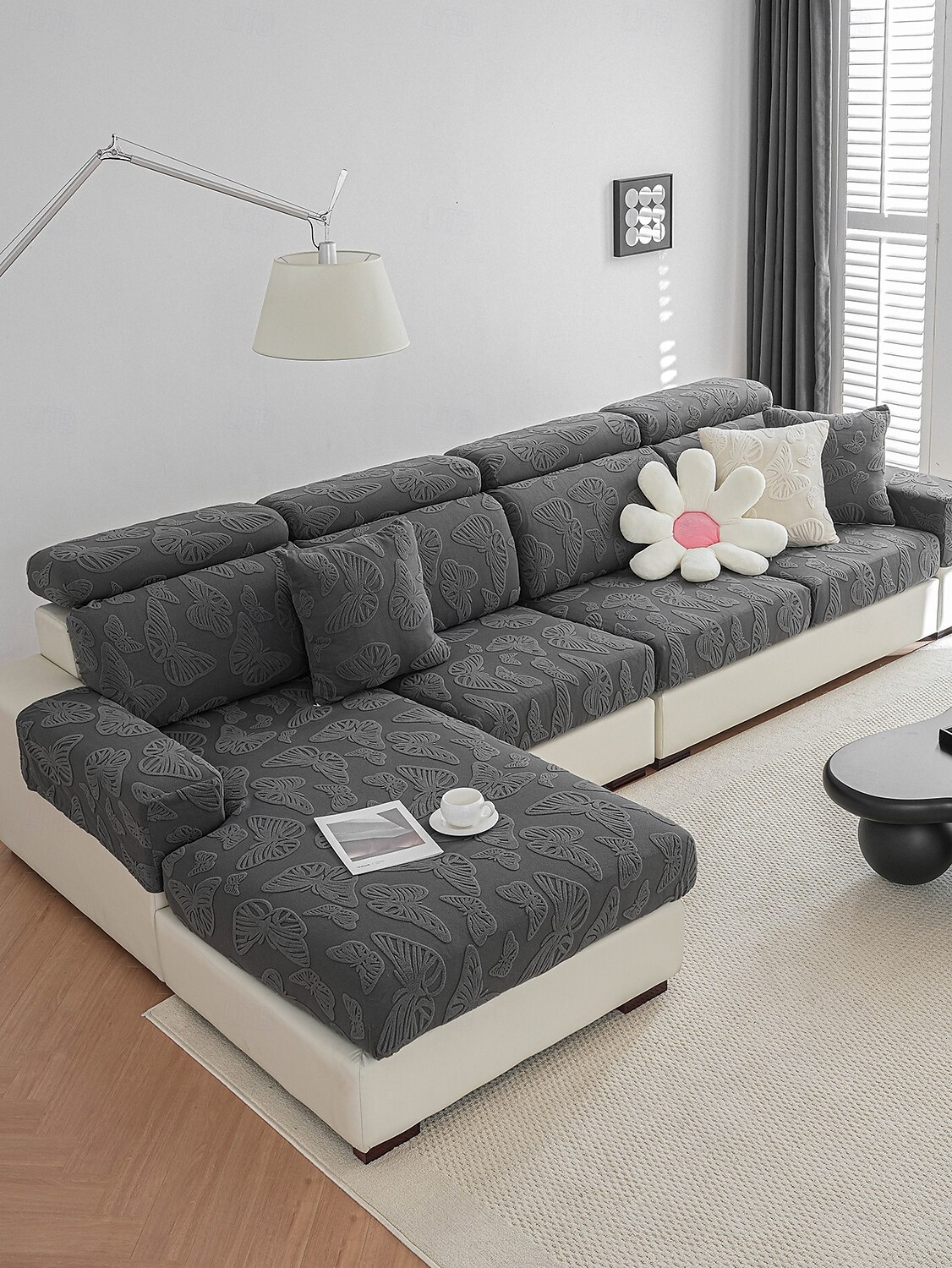 housse de canapé housse de coussin de siège housses en polyester à imprimé géométrique de 2025 ? GBP £12 –P10