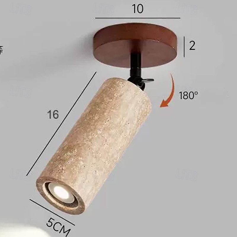 16 cm Geometriske former Taklamper Stein Kunstnerisk Stil Gammeldags stil Klassisk Årgang Kunstnerisk 110-120V 220-240V 2025 - $94.99 –P4