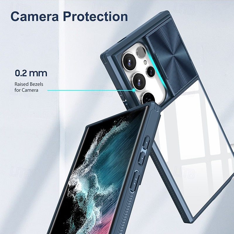 телефон Кейс для Назначение SSamsung Galaxy S24 Ultra Plus S23 Ultra Plus S22 Плюс Ультра Кейс на заднюю панель Защита от удара Ретро ТПУ ПК 2025 - $17.99 –P2