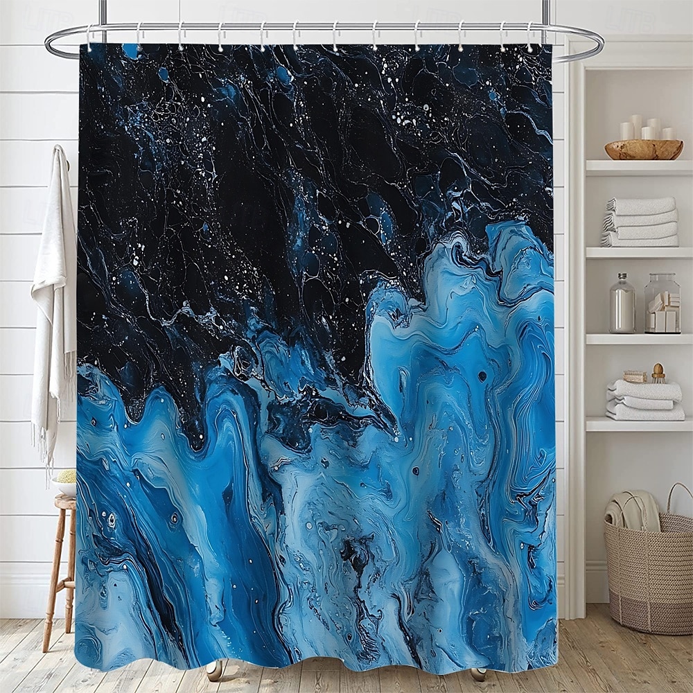 Shower Curtain with Hooks 180cm*180cm(70"*70") Polyester Washable Waterproof Pattern Bathroom Bathtub Decor Abstract Graffiti 2025 - $19.99 –P2
