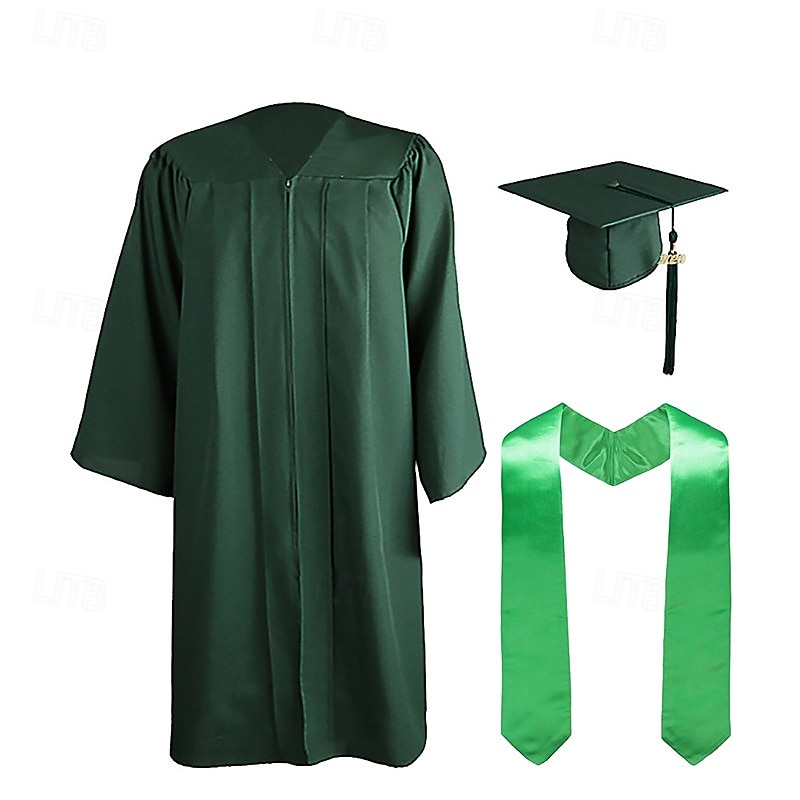 Graduation Cap and Gown 2025 Set with Tassel Graduation Stoles for High School College Bachelor 2025 - $28.99 –P4