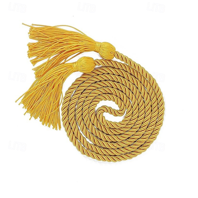 Lot de 10 cordons d'honneur de remise de diplôme de 67 pouces, cordons d'honneur à pompon de remise de diplôme, cordons d'honneur en vrac pour étudiants diplômés de 2025 ? $20.99 –P37