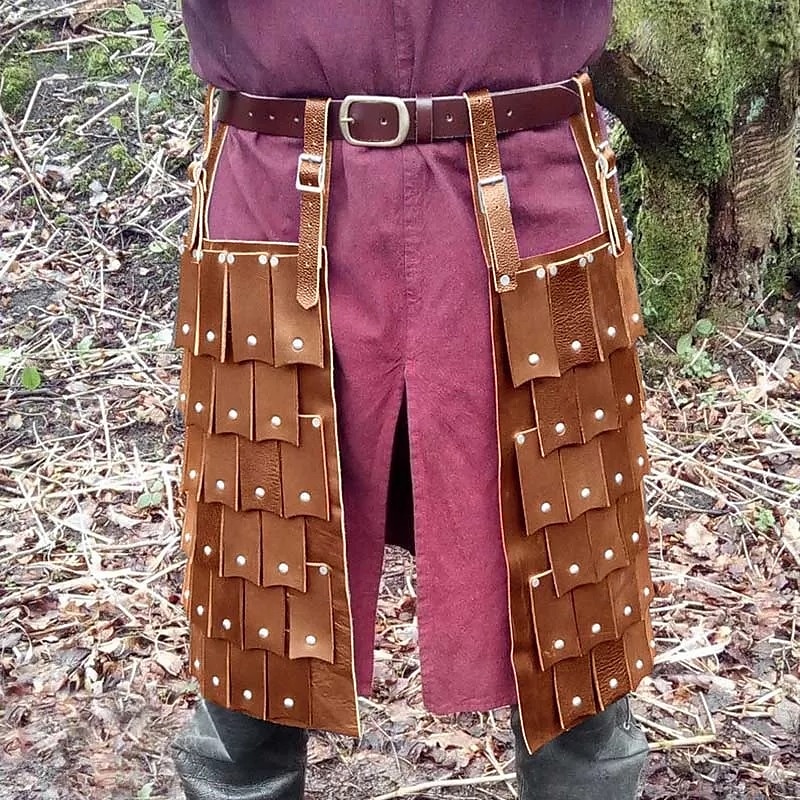 Retro Vintage Medieval Short / Mini Skirt Scottish Utility Kilts Kilts Men's Celtic Halloween Carnival Masquerade Performance Adults' Skirt All Seasons 2025 - $46.99 –P4