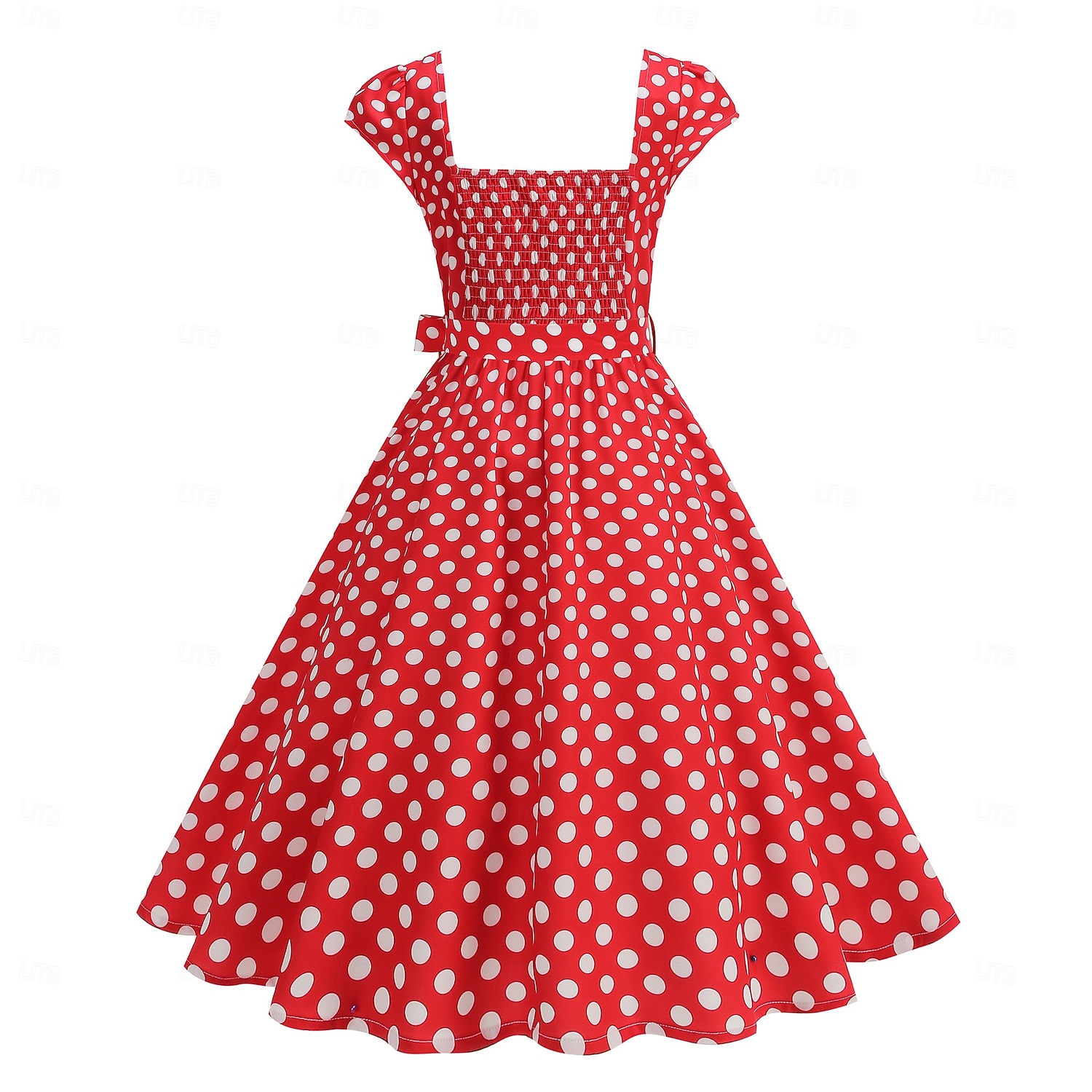 Retro Vintage 1950s Grease Outfits Dress Swing Dress Polka dots Fancy Dress  Women's Carnival Masquerade Daily Wear Bachelorette Party Adults' Dress  Homecoming Dresses 2026 - $33.99