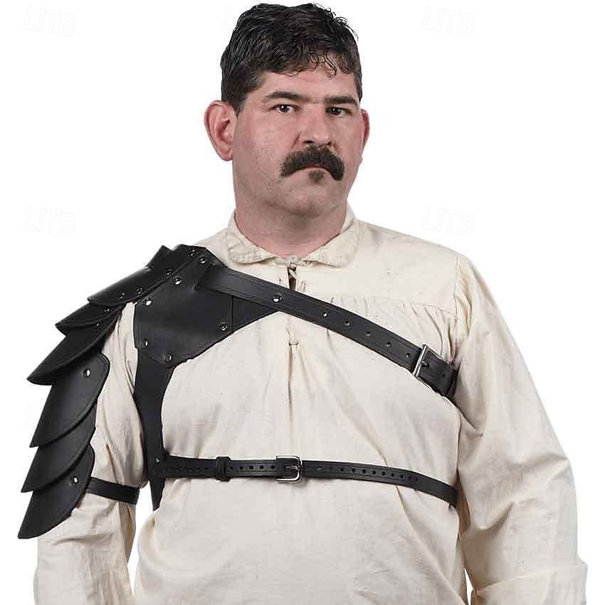 Μεσαίωνα Αναγέννησης Steampunk Όπλα και Πανοπλία Θωράκιση Ώμου Καρφί Ανδρικά Βίκινγκ Φαντασία Απόκριες Μασκάρεμα Επίδοση Σκηνή Μασκάρεμα Ενηλίκων Θωράκιση Ώμου 2025 - $26.99 –P2