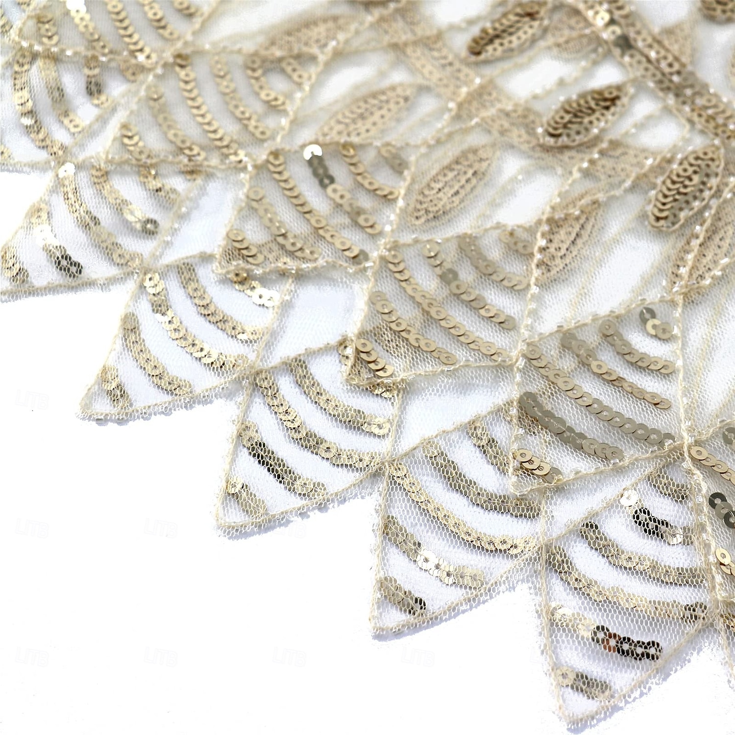Rugido 20s 1920s Retro Antiguo Chales estilo flapper El gran Gatsby Chica de la aleta Lentejuelas Franja Disfraz Mujer Carnaval Fiesta de Noche Boda Mascarada Adulto Chal 2026 - $15.49 –P11