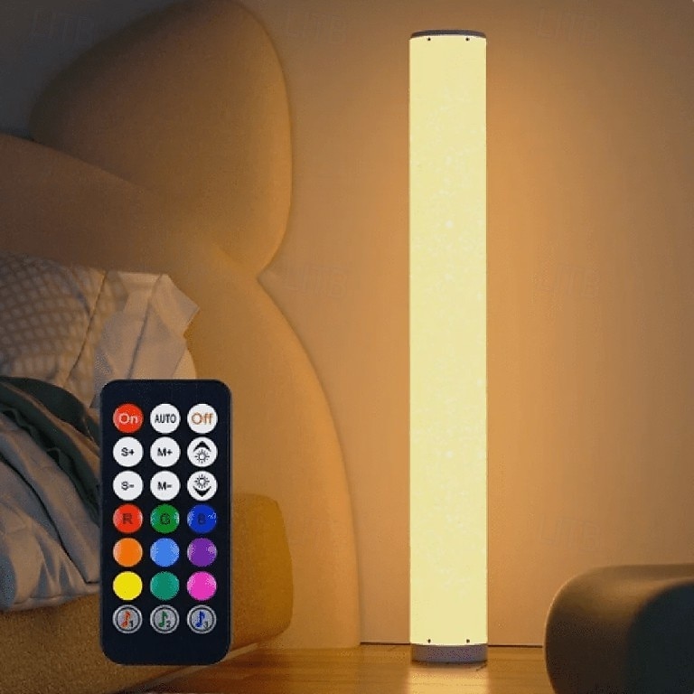 Modern Dimmable LED Floor Lamp with Music, Smart Mood Lighting for Gaming, Living Room, Bedroom 2025 - $66.99 –P5