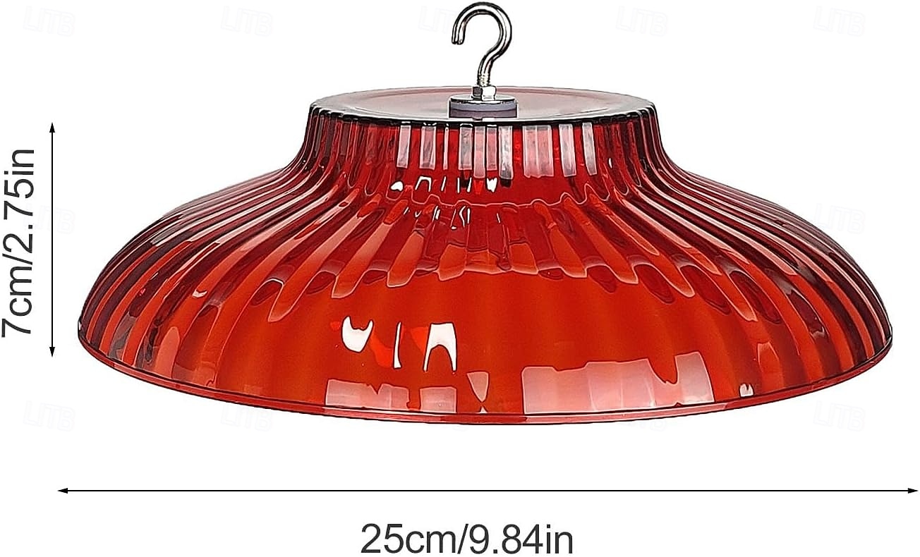 Bird Feeder Baffle, Rain Guard Bird Feeder Cone Squirrel Shield, Bird Feeder Protector, Hooked Squirrel Guard, Outdoor Squirrel Baffles for Bird Feeding Station 2025 - $20.99 –P2