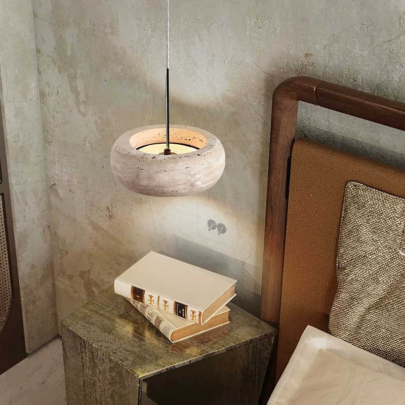 20 cm Design de Lanterne Suspendue Formes Géométriques Suspension Pierre Style Artistique Le style rétro Style Classique ancien Rustique 110-120V 220-240V de 2025 ? $178.99 –P3