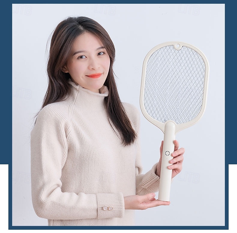 Handheld Electric Mosquito Swatter – Rechargeable Fly Zapper Racket for Indoor Household Insect Control 2025 - $31.99 –P17