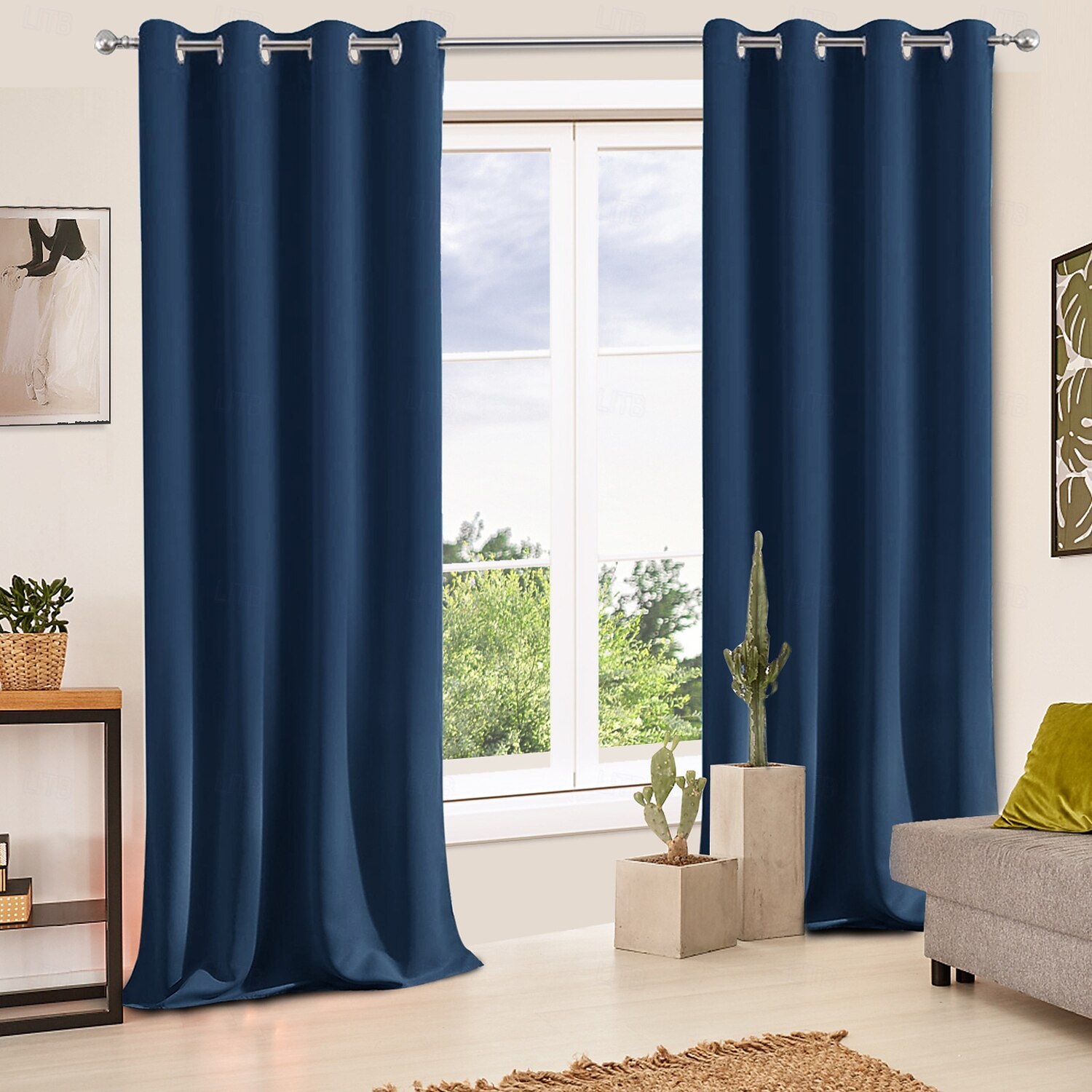 Waterproof Outdoor Curtains for Indoor Wedding Patio Thick Privacy Grommet Curtains for Wedding Bedroom, Living Room, Porch, Pergola, Cabana, 1 Panel 2025 - $34.99 –P7