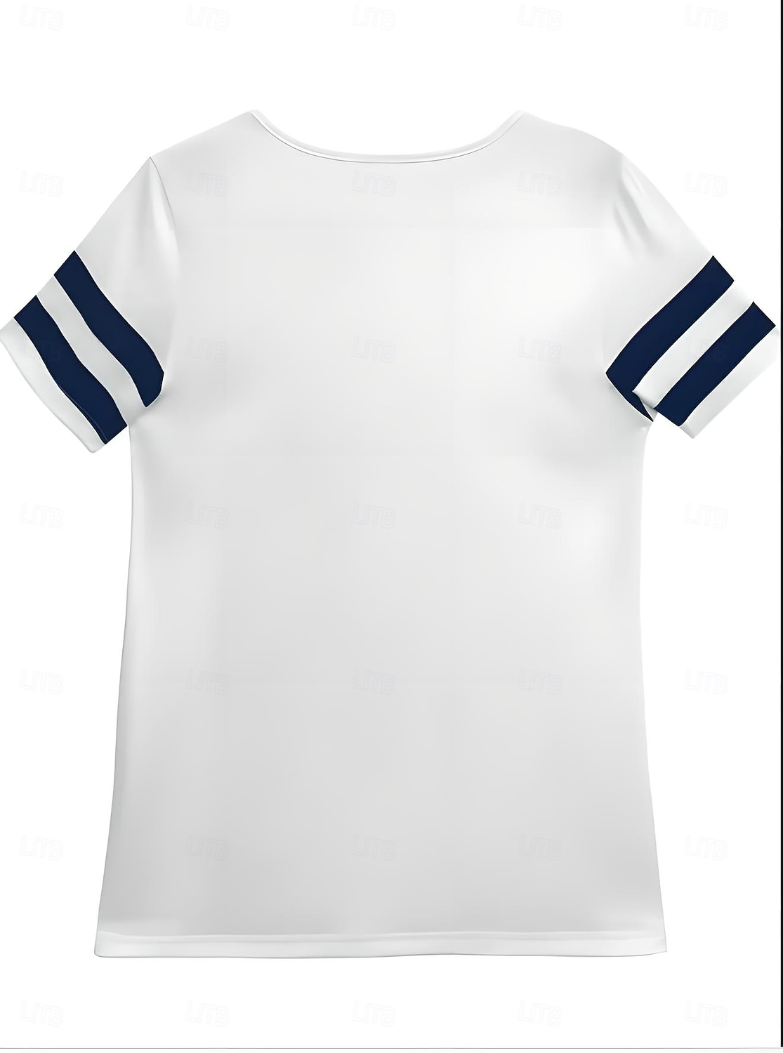 Ostern Damen T Shirt Ozean Gestreift Lässig Kurzarm V Ausschnitt Normale Oberteile Täglich Ausgehen Wochenende Druck Schwarz Weiß Rote Blau Grün Sommer 2025 - $19.99 –P2