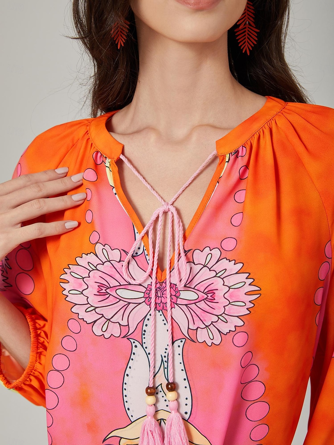 pullover con stampa in stile vacanza del 2025 a $52.99 –P4