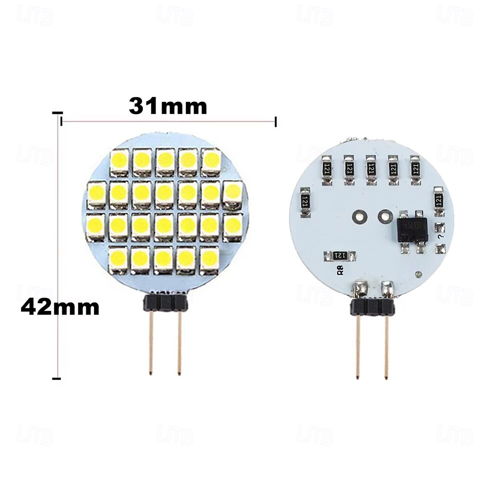10 buc becuri led lumini bi-pin 250 lm g4 t 24 margele led smd 2835 alb cald alb dc12 v bec iluminat sufragerie sursa de lumina 2025 - $31.99 –P2