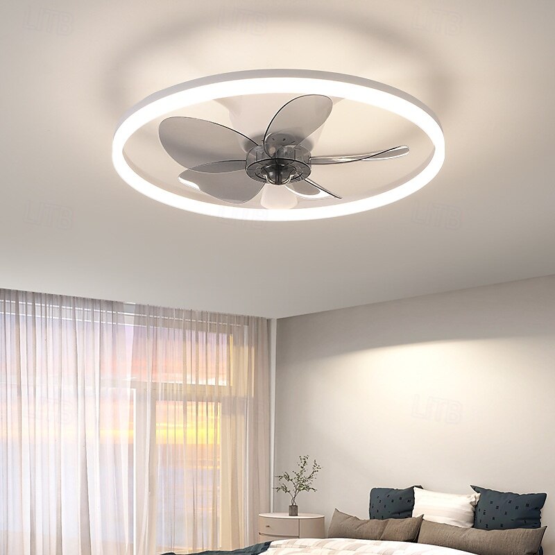 50 cm Bimbar Takfläkt Metall Akryl LED Modern 220-240V 2025 - $188.99 –P5