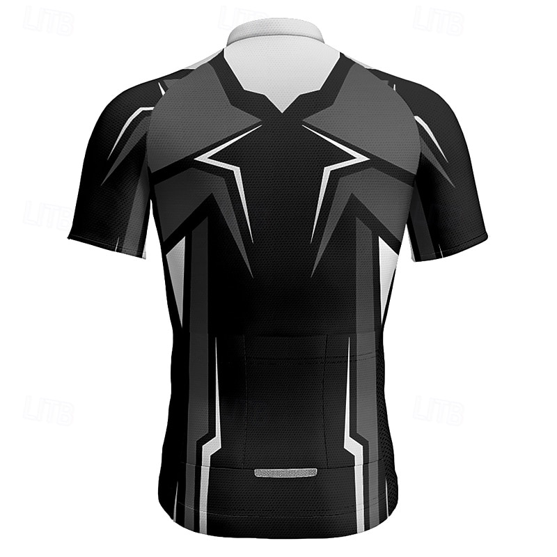 Bărbați Jersey de ciclism Manșon scurt Bicicletă Tricou Tee Jerseu cu 3 buzunare spate Ciclism montan Respirabil Uscare rapidă Proiectare anatomică Wicking Galben Rosu Albastru Sport Îmbrăcăminte 2025 - $25.99 –P8