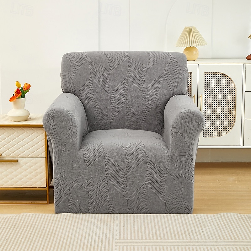 elastisk fåtölj i jacquardtyg sofföverdrag stretch sofföverdrag sektionsl-formad sofföverdrag hörnfodral för vardagsrum 1/2/3/4 sits 2025 - $40.99 –P12