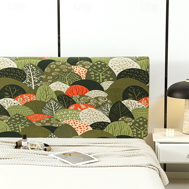 1 capa de cabeceira à prova de respingos de malha elástica jacquard capa de cabeceira para cama no quarto fácil de usar e limpar capa de cabeceira doméstica waffle de 2025 por $27.99 –P17