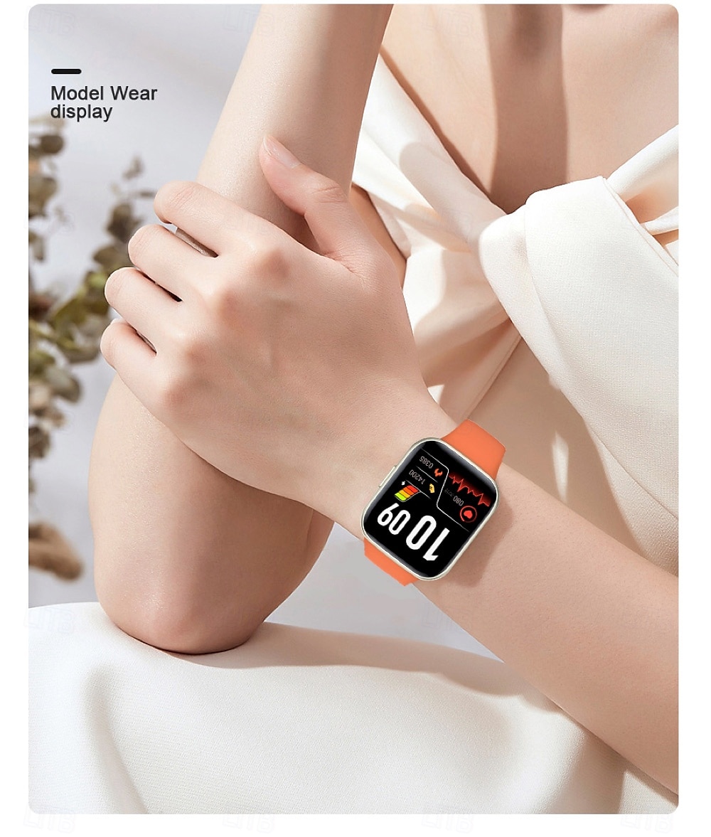 696 Y83 ساعة ذكية 1.83 بوصة سمارت ووتش بلوتوث ECG + PPG عداد الخطى تذكرة بالاتصال متوافق مع Android iOS نسائي رجالي مكالمات بدون يد تذكرة بالرسالة IP 67 علبة ساعة 37 ملم 2025 - $38.99 –P17