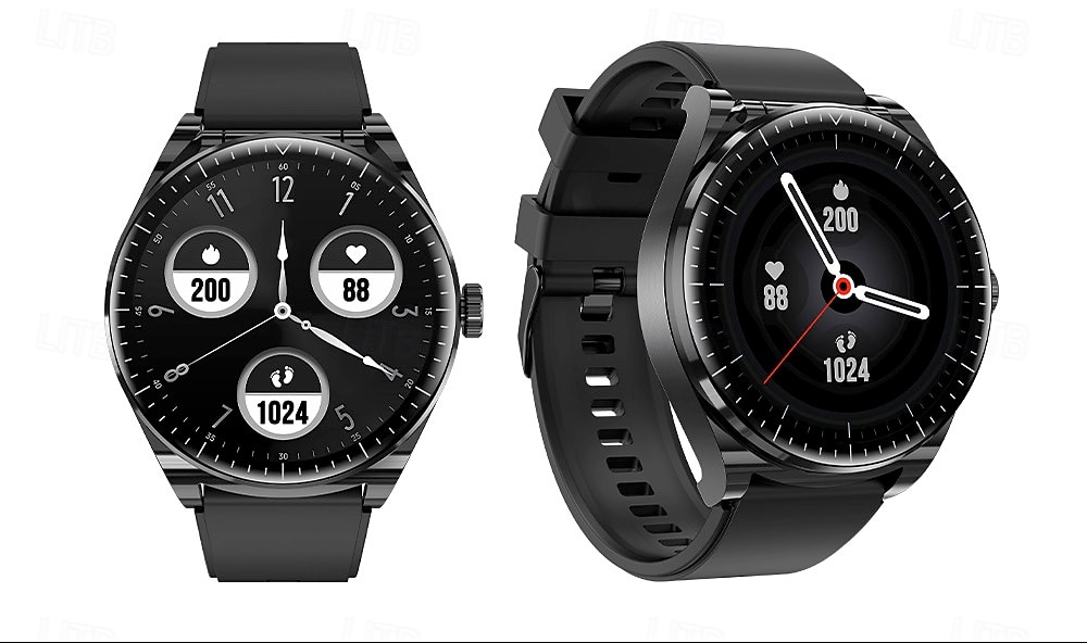 696 N15 Εξυπνο ρολόι 1.53 inch Έξυπνο ρολόι Bluetooth ΗΚΓ + PPG Βηματόμετρο Υπενθύμιση Κλήσης Συμβατό με Android iOS Γυναικεία Άντρες Κλήσεις Hands-Free Υπενθύμιση Μηνύματος IP 67 Θήκη ρολογιού 51mm 2025 - $73.99 –P2